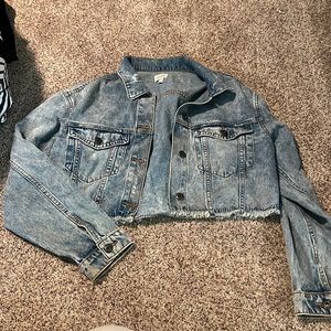 Crop Jean jacket